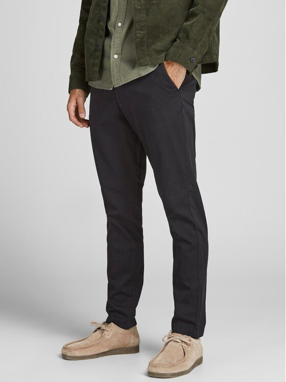 Jack & Jones Текстилни панталони Marco Dave 12174152 Slim Fit