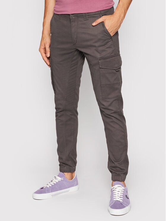 Jack & Jones Текстилни панталони Paul 12140326 Tapered Fit