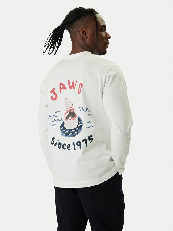 Jack & Jones Тениска с дълъг ръкав Jaws 12286615 Relaxed Fit