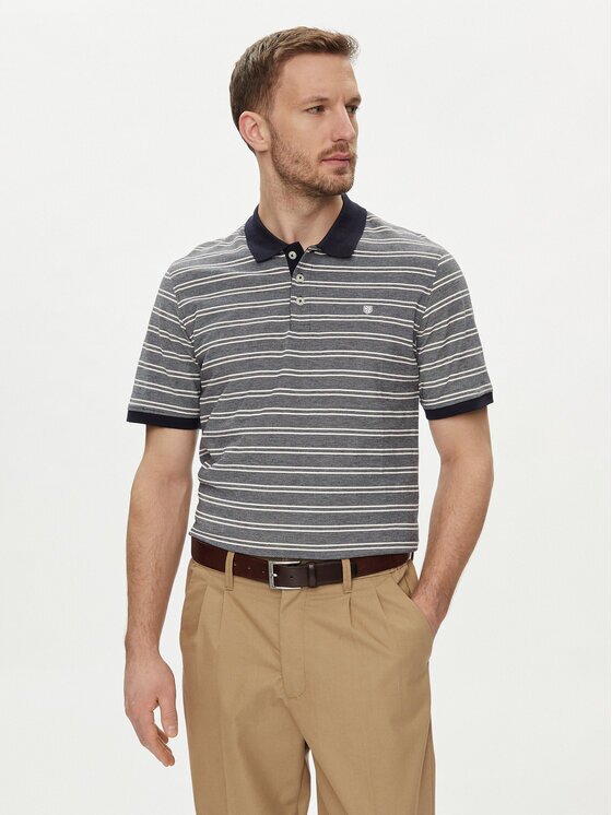 Jack & Jones Тениска с яка и копчета Bluwin 12170931 Regular Fit