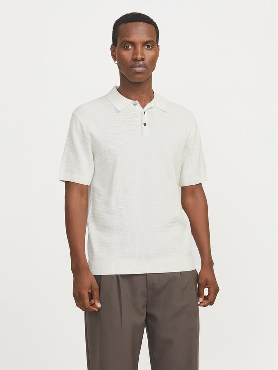 Jack & Jones Тениска с яка и копчета Cooper 12271483 Regular Fit