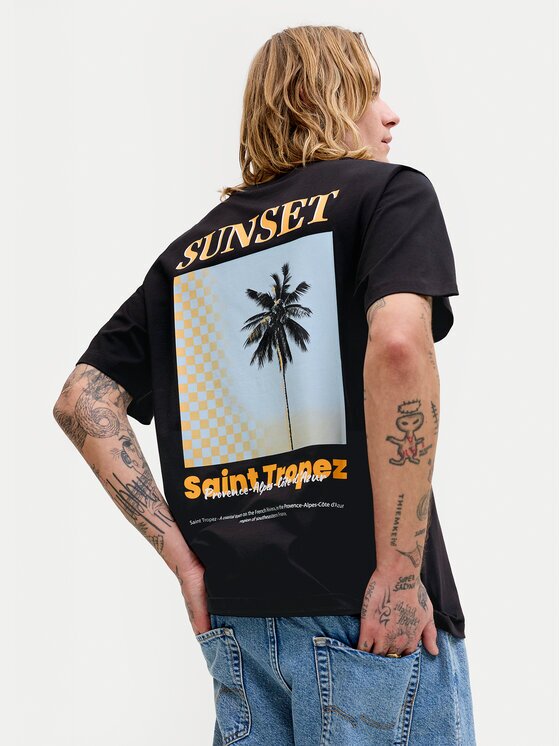 Jack & Jones Тишърт City Photoprint 12288353 Regular Fit
