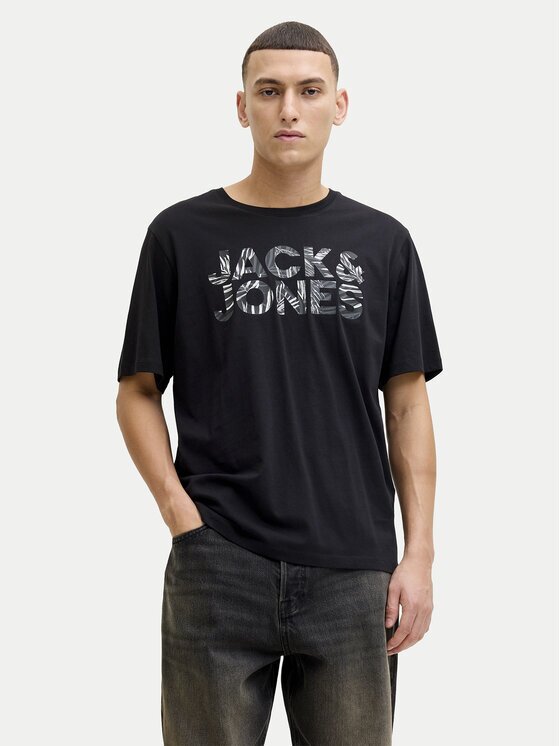 Jack & Jones Тишърт Ejeff Logo 12288536 Regular Fit