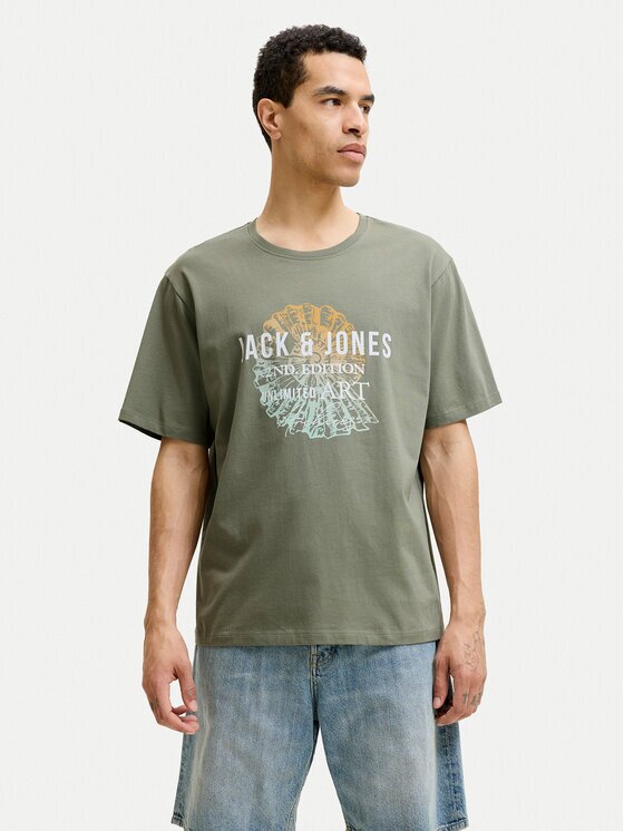 Jack & Jones Тишърт Gradient Print 12288094 Regular Fit