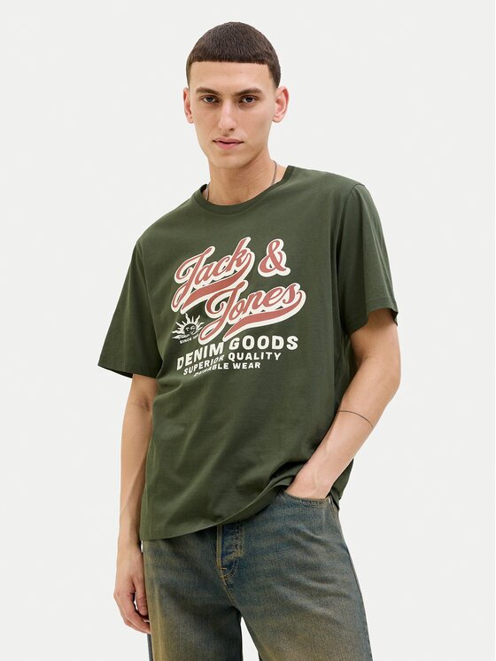Jack & Jones Тишърт Logo 12279535 Standard Fit