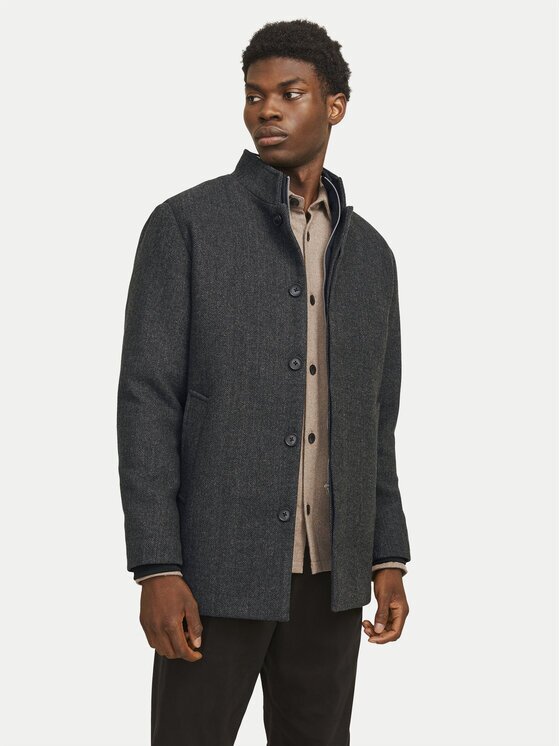 Jack & Jones Вълнено палто Harrison 12258674 Regular Fit
