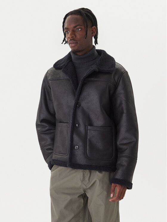 Jack & Jones Яке от имитация на кожа Cambridge 12282946 Regular Fit