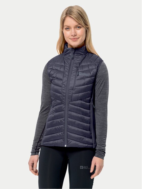 Jack Wolfskin Жилетка за костюм Routeburn Pro Ins Vest 1207202 Slim Fit