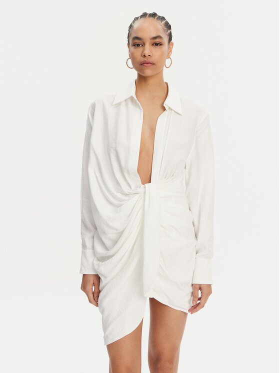 JACQUEMUS Коктейлна рокля 213DR009-1020 Regular Fit