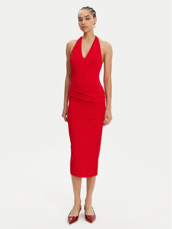 JACQUEMUS Коктейлна рокля 25E251DR232-1026 Regular Fit