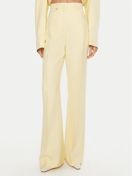 JACQUEMUS Текстилни панталони 24E241PA003 Regular Fit