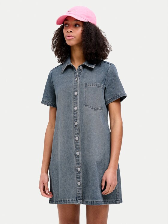 JJXX Дънкова рокля 12273029 Regular Fit