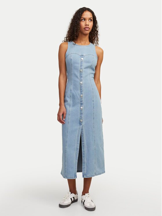 JJXX Дънкова рокля Tinga 12268941 Slim Fit