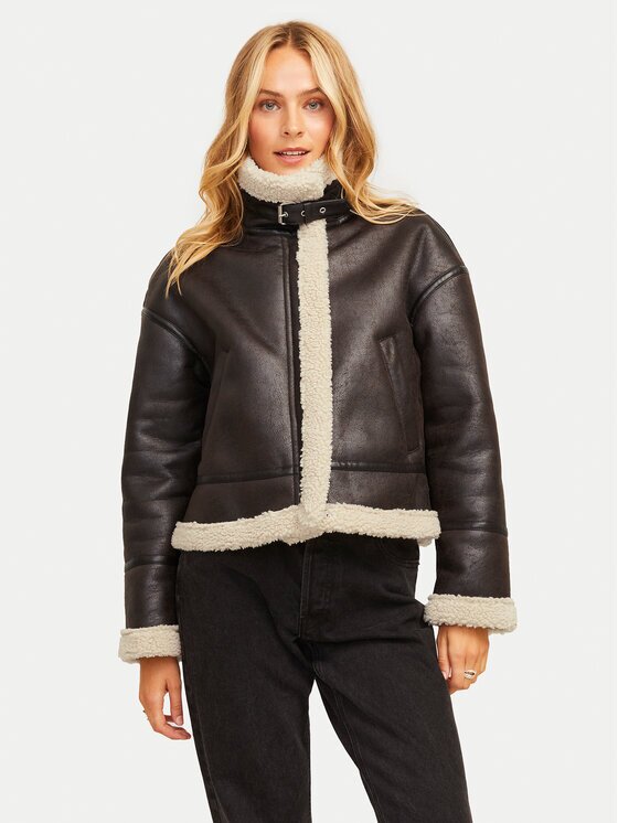 JJXX Яке от имитация на кожа Yolanda 12259326 Regular Fit