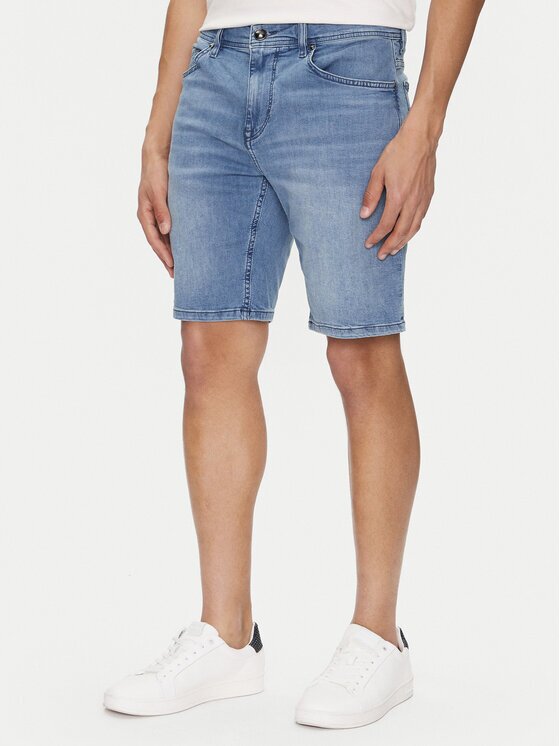 Joop! Дънкови шорти 30043024 Син Modern Fit