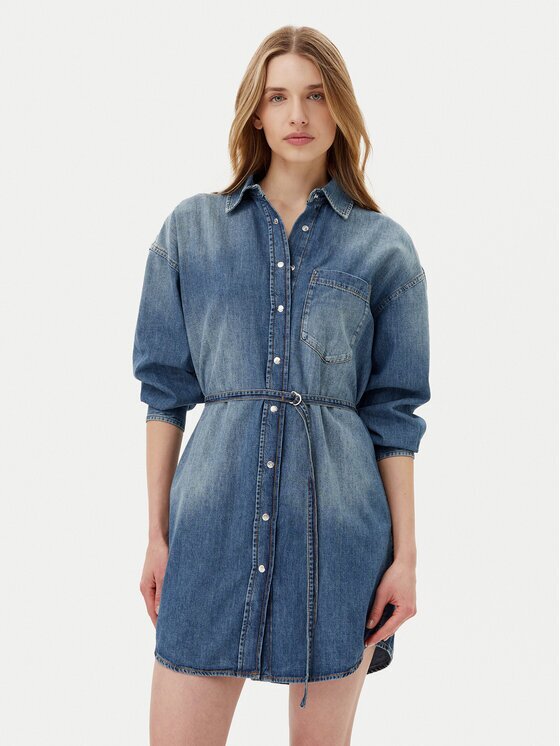 JOOP! Jeans Дънкова рокля Nele 30046673 Regular Fit