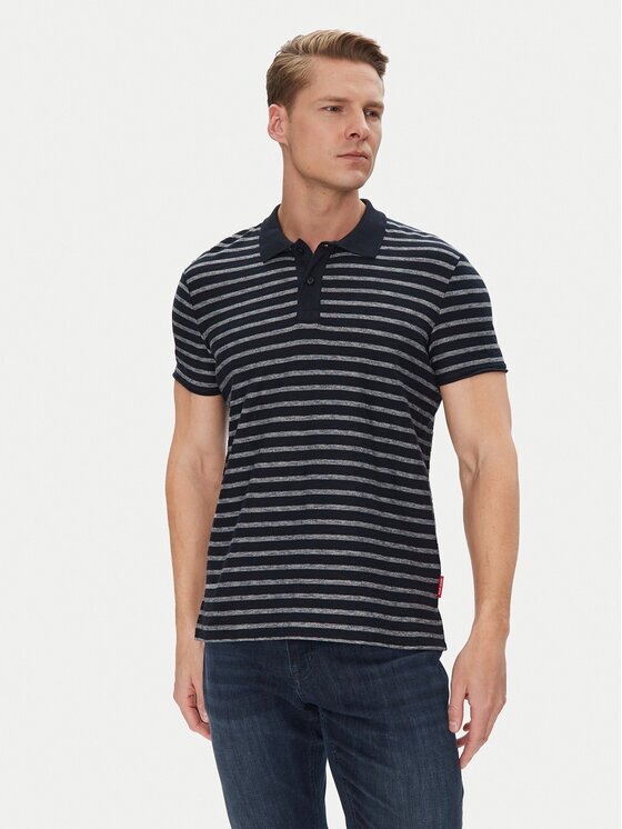 JOOP! Jeans Тениска с яка и копчета 15 JJJ-51Alaron 30045759 Modern Fit