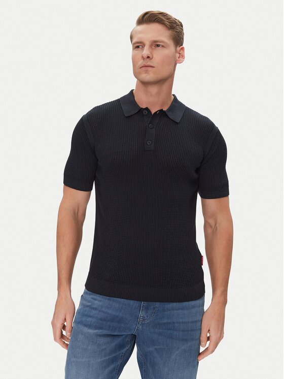 JOOP! Jeans Тениска с яка и копчета 15 JJK-08Vicono 30045448 Modern Fit