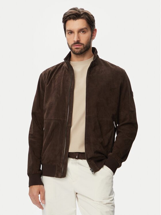 Joop! Кожено яке 1500158 80100853 Regular Fit