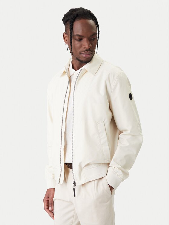 Joop! Преходно яке 353Salvador 10017669 30101553 Екрю Regular Fit
