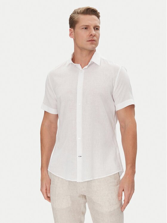 Joop! Риза 17 JSH-209Pit 30047056 Екрю Slim Fit