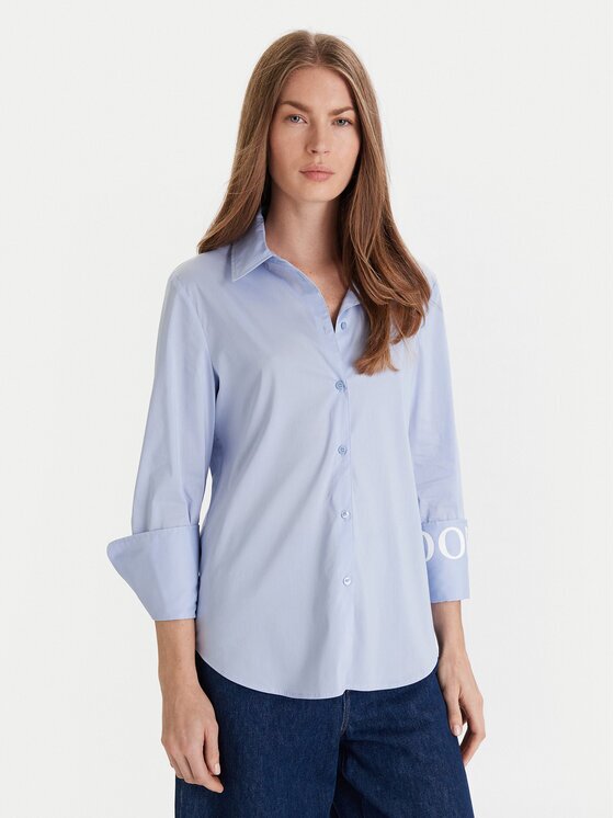 Joop! Риза 58 253B58Belli 30047553 Светлосиньо Slim Fit