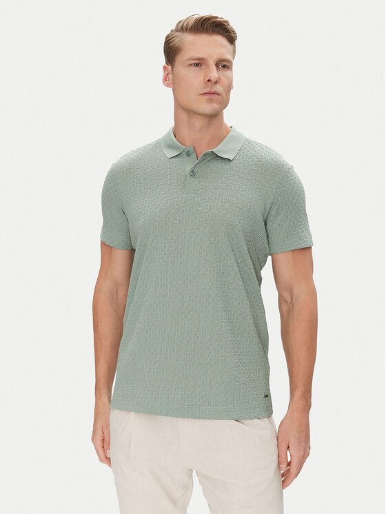 Joop! Тениска с яка и копчета 17 JJ-05Bradley 30044673 Modern Fit