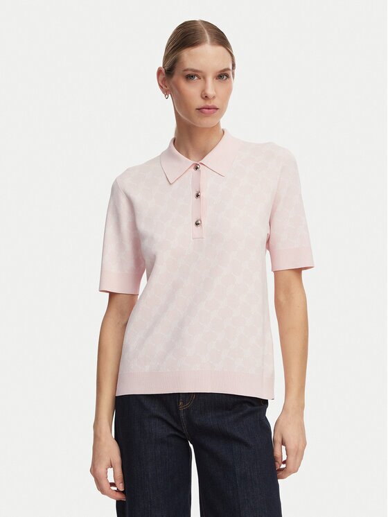 Joop! Тениска с яка и копчета Kella 30101736 Regular Fit