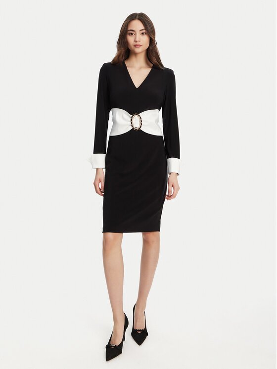 Joseph Ribkoff Коктейлна рокля 253768 Slim Fit