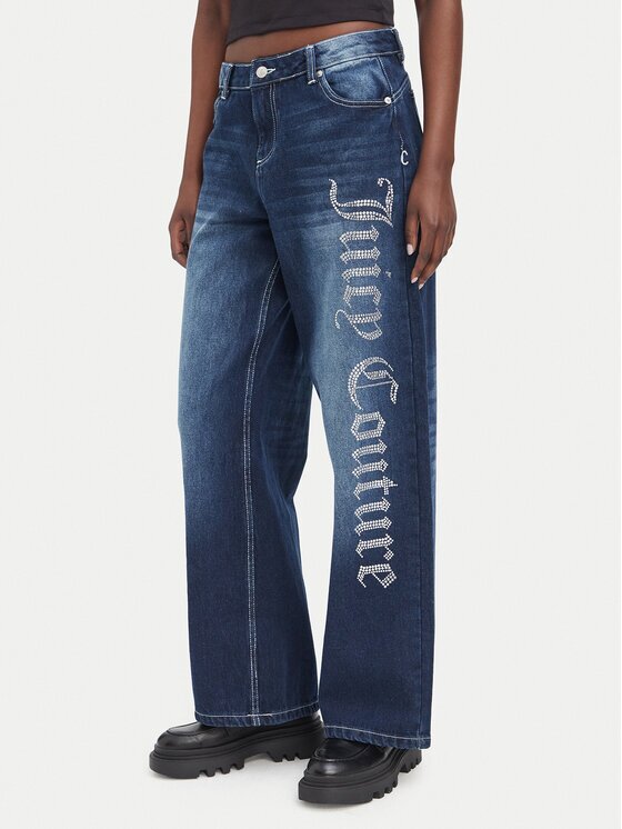 Juicy Couture Дънки JCDJE225952 Wide Leg