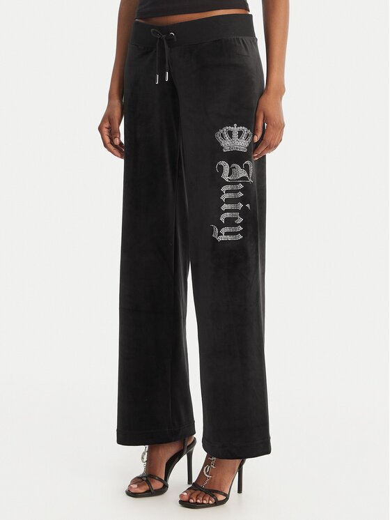 Juicy Couture Долнище анцуг Gothic Crown JCBBJ126806 Straight Leg