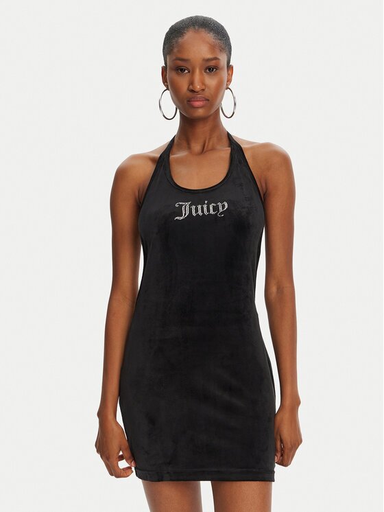 Juicy Couture Коктейлна рокля JCWED125326 Slim Fit