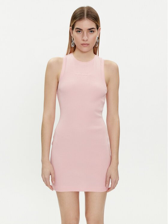 Juicy Couture Лятна рокля Bentley JCBED223812 Slim Fit
