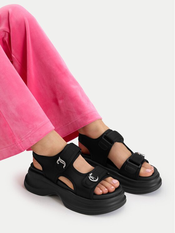 Juicy Couture Сандали CEO-WSS21516-01 Черен
