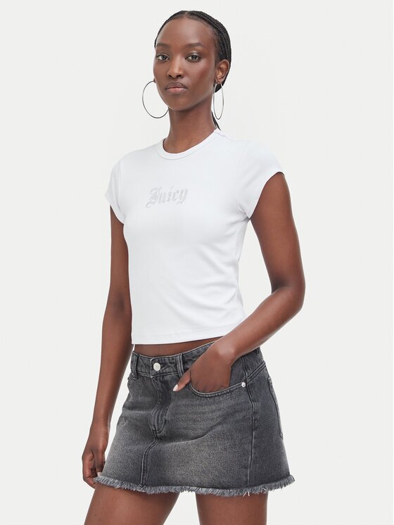 Juicy Couture Тишърт JCWCT226326 Slim Fit