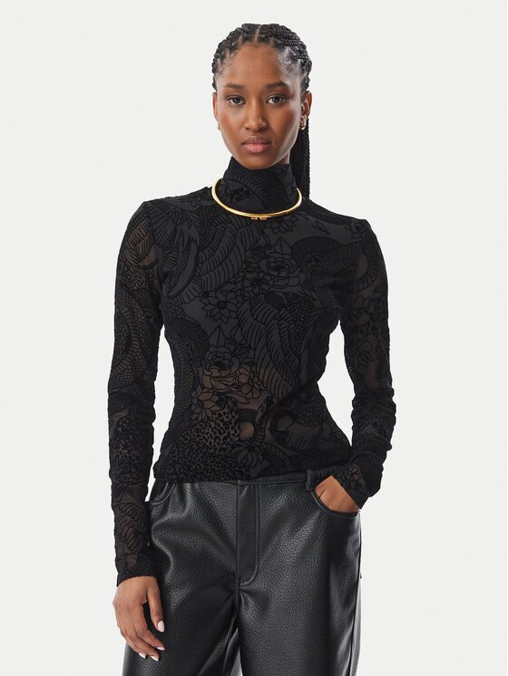JUST CAVALLI Блуза 81PAH617 JS569 Slim Fit