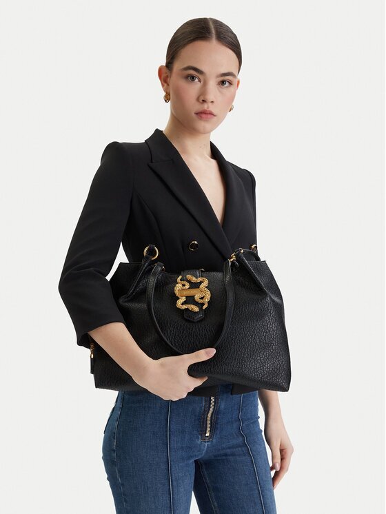 JUST CAVALLI Дамска чанта 80RA4BN3 ZSD87 Черен