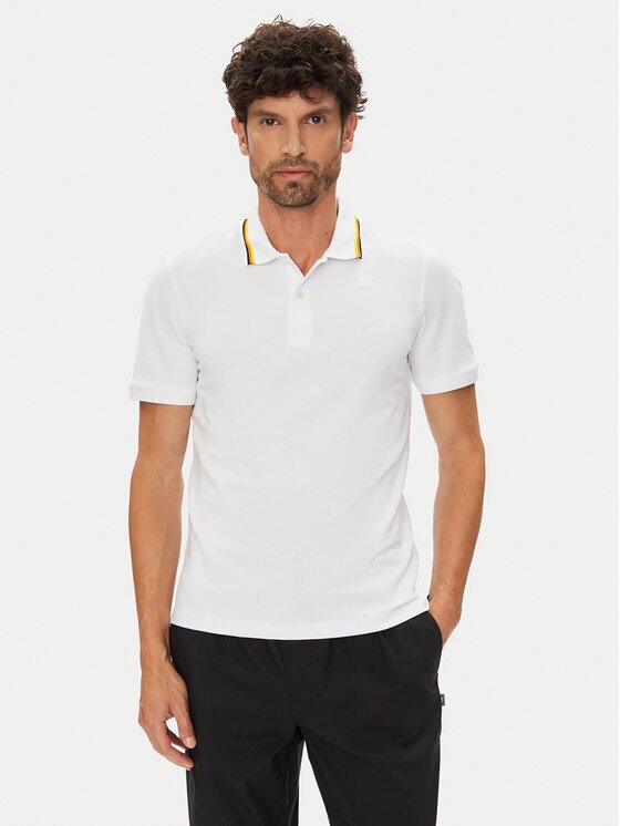 K-Way Тениска с яка и копчета Jud K1125DW Regular Fit