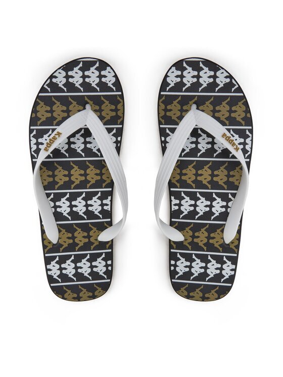 Kappa Джапанки 371D2UW White - Black - Green Military