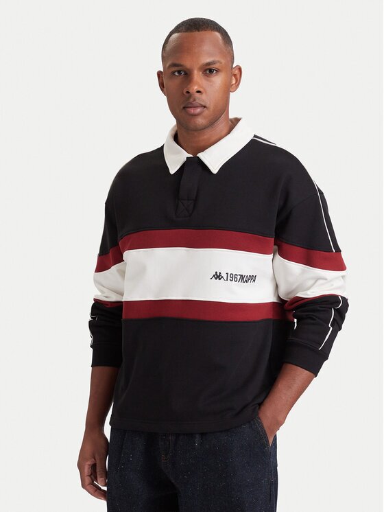 Kappa Тениска с яка и копчета 37284HW Comfort Fit