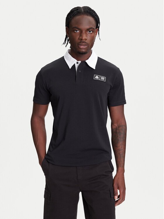Kappa Тениска с яка и копчета Authentic Nilde 351R2IW Regular Fit