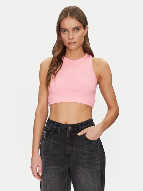 Karl Kani топ 61310125 Cropped Fit
