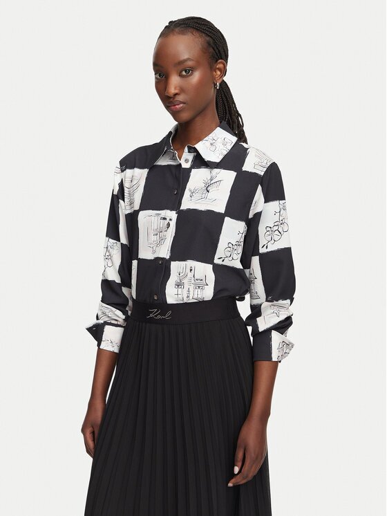 Karl Lagerfeld Блуза B3W11017 Regular Fit