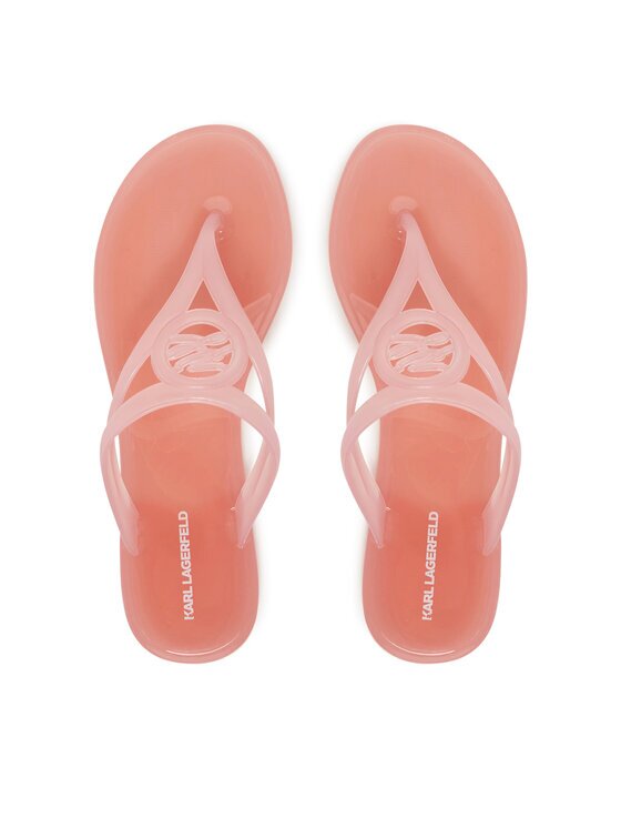 Karl Lagerfeld Джапанки Jelly Thong KL80007A