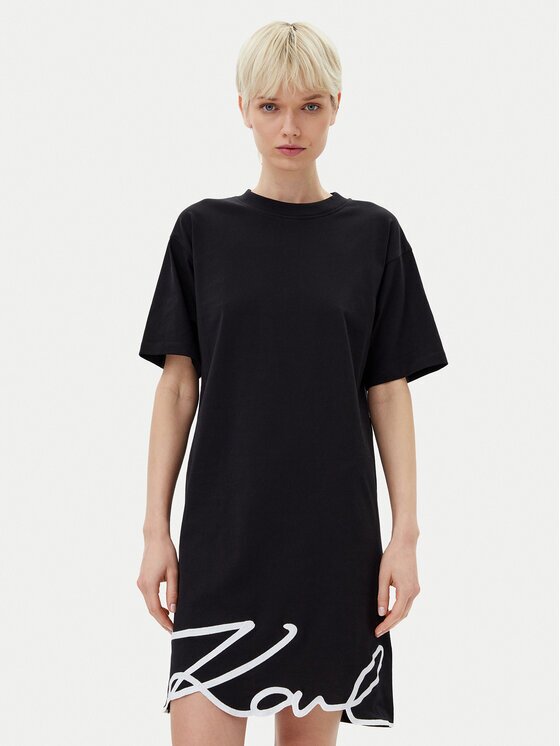 Karl Lagerfeld Ежедневна рокля A1W13001 Regular Fit