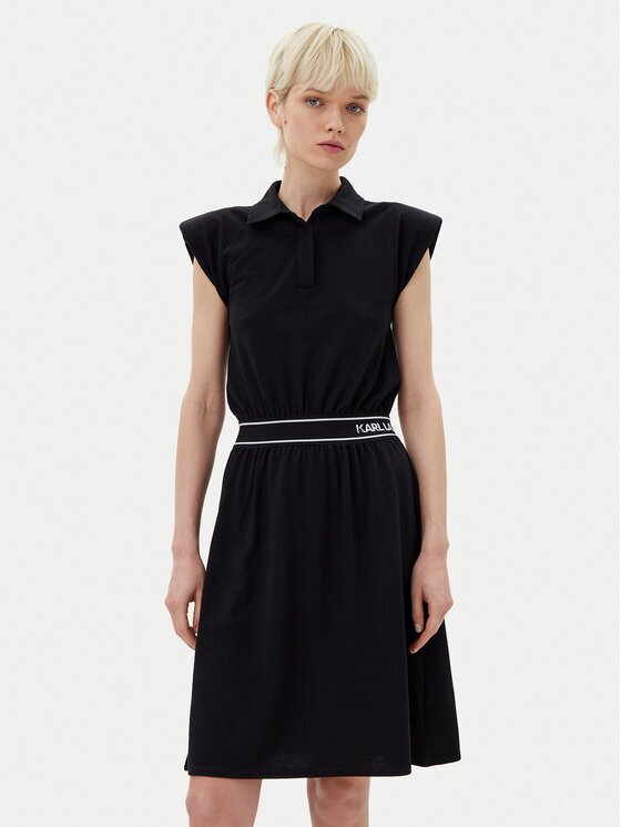 Karl Lagerfeld Ежедневна рокля A2W13038 Regular Fit