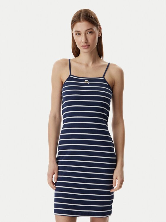 Karl Lagerfeld Ежедневна рокля B2W13043 Slim Fit