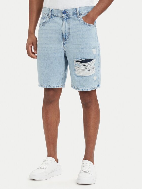 KARL LAGERFELD JEANS Дънкови шорти B2M10139 Relaxed Fit