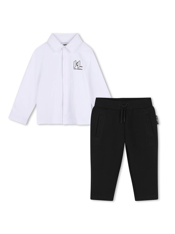 KARL LAGERFELD KIDS Бебешки комплект Z31486 M Regular Fit