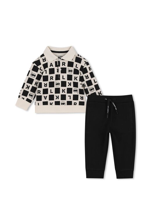 KARL LAGERFELD KIDS Бебешки комплект Z31488 S Regular Fit